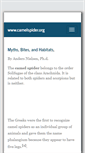 Mobile Screenshot of camelspider.org